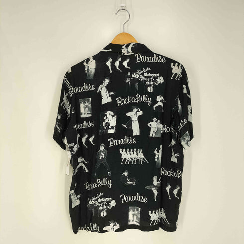 ワコマリア WACKO MARIA PRINTED ROCKABILLY HAWAIIAN SHIRT プリントロカビリーハワイアンシャツ レーヨンアロハシャツ メンズ JPN:S