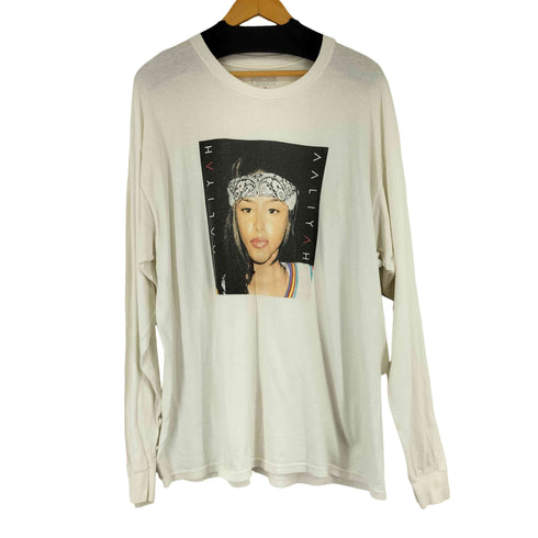 フロントプリント L/S Tシャツ メンズ import:L