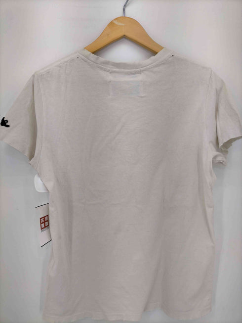 レミレリーフ REMI RELIEF NON STOP POETRYプリント S/S Tシャツ メンズ
