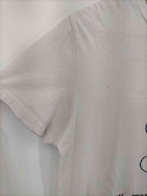 レミレリーフ REMI RELIEF NON STOP POETRYプリント S/S Tシャツ メンズ