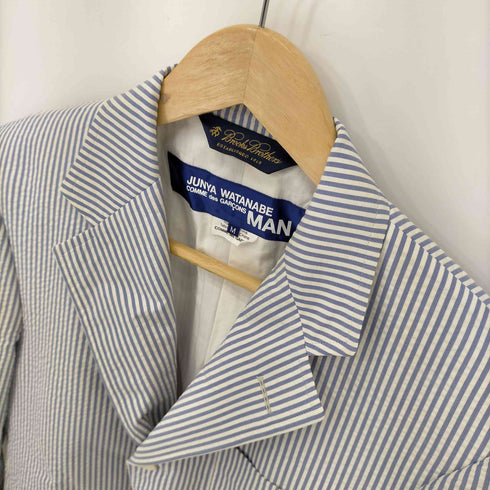 ジュンヤワタナベコムデギャルソンマン JUNYA WATANABE COMME des GARCONS MAN AD2010 11SS シアサッカー 2B テーラードジャケット メンズ JPN:M