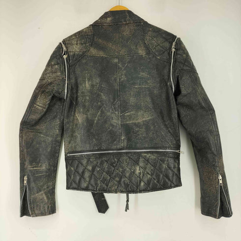 ヴィンティアンドリュース VINTI ANDREWS ジップデザインライダースジャケット メンズ import:S