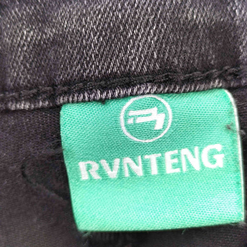 RVNTENG ベルテッドデザインフレアデニムパンツ メンズ JPN:L