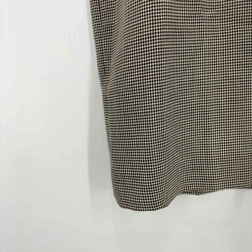 アクアスキュータム AQUASCUTUM 総柄モノクロ半袖ワンピース レディース JPN:11号