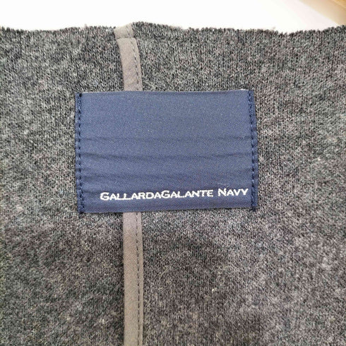 ガリャルダガランテ GALLARDAGALANTE NAVY ガウンコート レディース