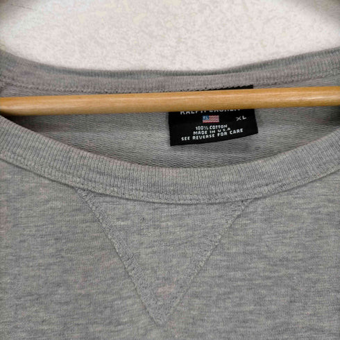 ポロジーンズカンパニーラルフローレン POLO JEANS COMPANY RALPH LAUREN MADE IN USA フロントプリントスウェット メンズ JPN:XL