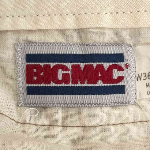 ビッグマック BIGMAC USA製 SCOVILLジップ コーデュロイパンツ メンズ W36/L32