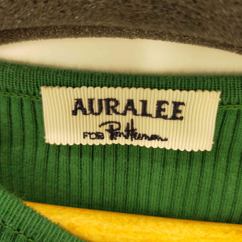 オーラリー AURALEE リブカットソー ギザボートネック レディース JPN:0