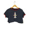トミーヒルフィガー TOMMY HILFIGER フロントプリントリンガーS/S TEE レディース JPN:L