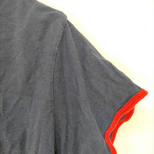トミーヒルフィガー TOMMY HILFIGER フロントプリントリンガーS/S TEE レディース JPN:L