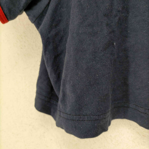 トミーヒルフィガー TOMMY HILFIGER フロントプリントリンガーS/S TEE レディース JPN:L