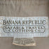 バナナリパブリック BANANA REPUBLIC 90s SAFARI&TRAVEL CLOTHIG レザー切替 マルチポケット ゴム引きベスト メンズ import:S