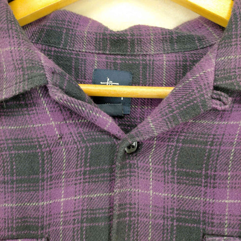 ステューシー Stussy 開襟ネルシャツ メンズ JPN:L