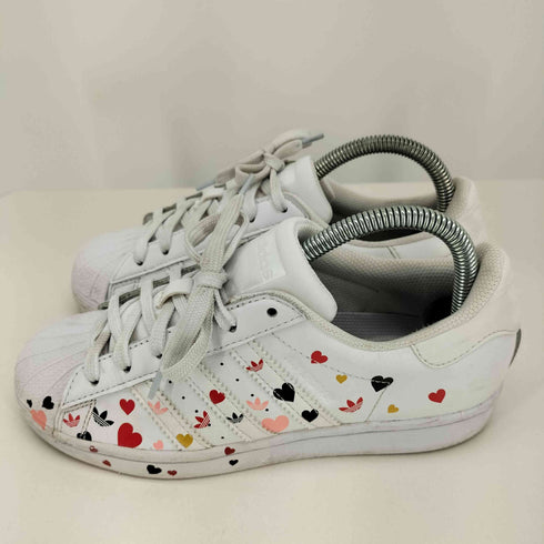 アディダスオリジナルス adidas Originals SUPERSTAR バレンタイン スプラッシュハート レディース 22.5