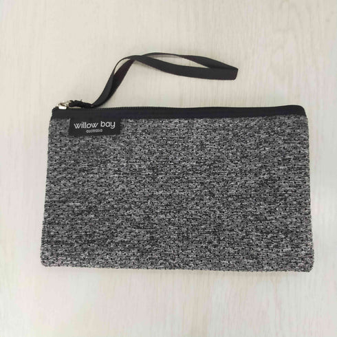 ウィローベイ WILLOW BAY ネオプレン素材 ハンドバッグ ポーチ付き レディース