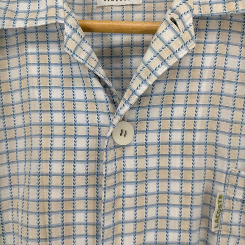 ラコステ LACOSTE HOMEWEAR 開襟パジャマシャツ メンズ JPN:L