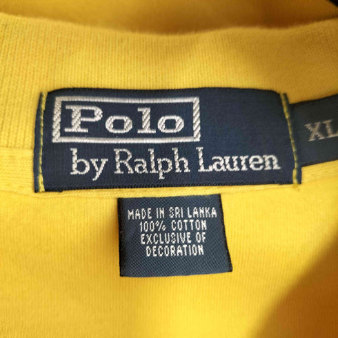 ポロバイラルフローレン Polo by RALPH LAUREN スリランカ製 長袖ポロシャツ メンズ JPN:XL