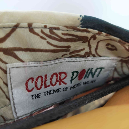 COLOR POINT 総柄半袖シャツ S/Sシャツ メンズ XL