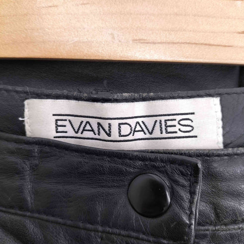 EVAN DAVIES レザータックパンツ メンズ 14