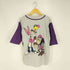 SUN sportswear 両面キャラクタープリント ベースボールシャツ レディース import:M