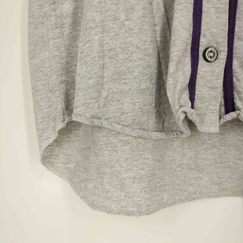 SUN sportswear 両面キャラクタープリント ベースボールシャツ レディース import:M