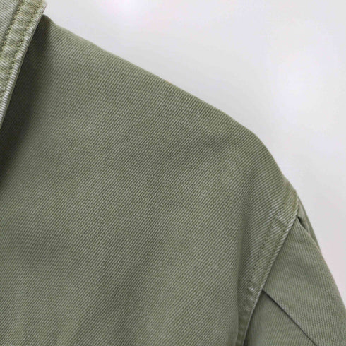 ザラ ZARA タックスリーブ デニムジャケット レディース M