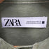 ザラ ZARA タックスリーブ デニムジャケット レディース M