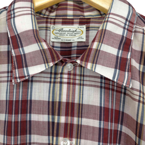 ペンリー PENNLEIGH 60s チェック柄シャツ メンズ 16 1/2