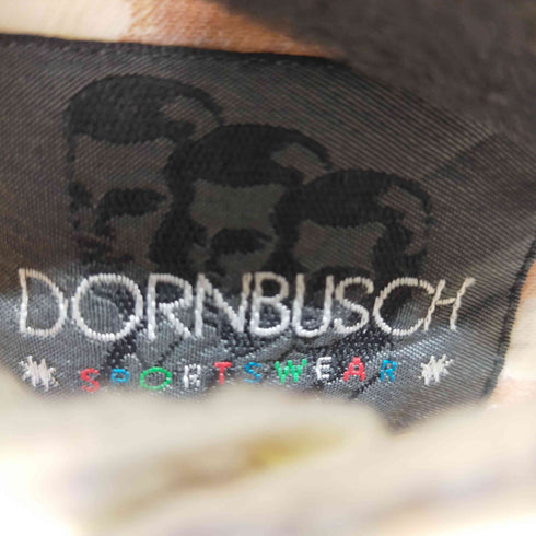 DORNBUSCH 総柄半袖シャツ S/Sシャツ バンドカラー メンズ 38