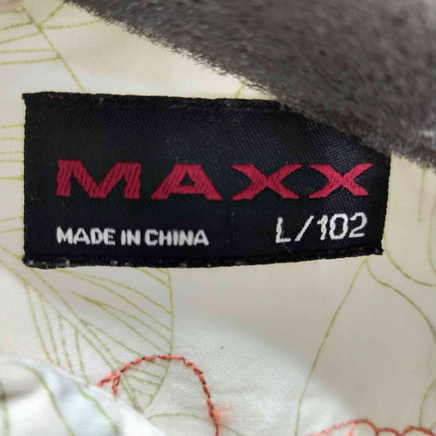 MAXX 総柄半袖シャツ S/Sシャツ 刺繍 メンズ L/102