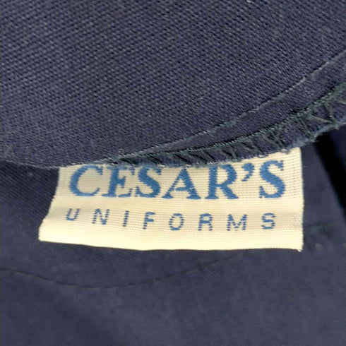 CESAR'S USA製 ノーカラー ワークシャツジャケット レディース import:XL
