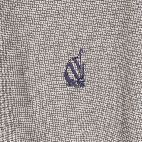 ノーティカ NAUTICA ロゴ刺繍 千鳥格子 Vネック プルオーバー ピステ メンズ JPN:XL