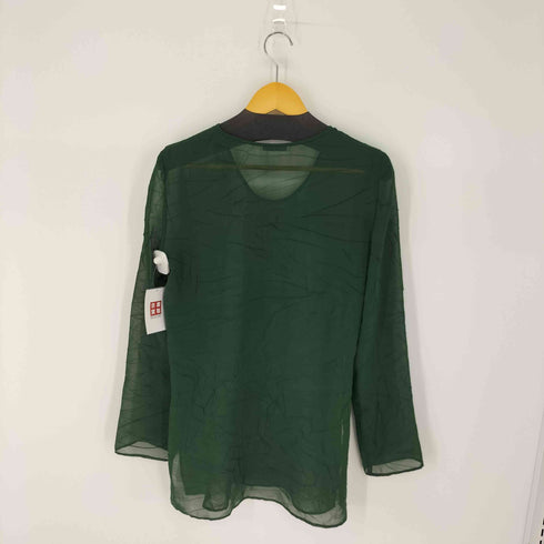 エンポリオアルマーニ EMPORIO ARMANI シワ加工 シースルートップス レディース ONE SIZE
