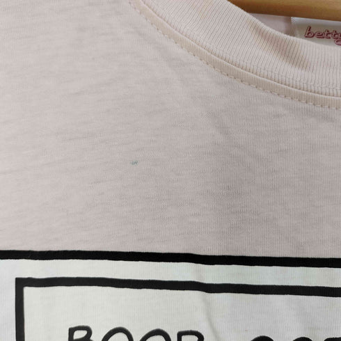 ベティー BETTY BOOP フロントキャラクタープリント 両面 クルーネックTシャツ メンズ 3L