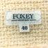 フォクシー FOXEY ノーカラーツイードジャケット レディース JPN:40