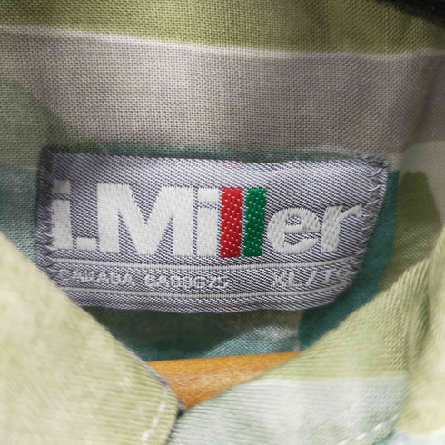 i.Miller 総柄半袖シャツ S/Sシャツ メンズ XL