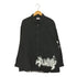 ベルシュカ BERSHKA バックキャラクタープリント スナップボタン シャツジャケット メンズ import:M