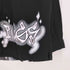 ベルシュカ BERSHKA バックキャラクタープリント スナップボタン シャツジャケット メンズ import:M