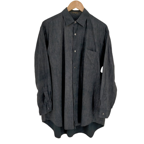 ワイズフォーメン Ys for men ムラ染め レギュラーカラーシャツ メンズ import:M