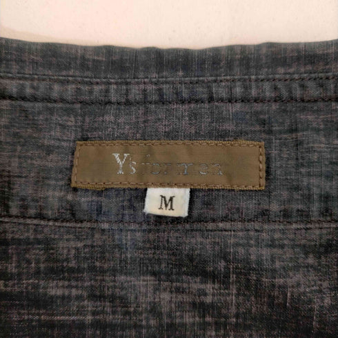 ワイズフォーメン Ys for men ムラ染め レギュラーカラーシャツ メンズ import:M