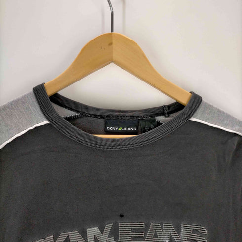 ダナキャランニューヨーク ジーンズ DKNY JEANS アームライン フロントロゴカットソー メンズ JPN:XL