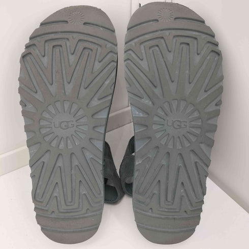 アグ UGG 2024SS 春夏カラー Goldenstar スウェード ベルクロ プラットフォーム サンダル レディース JPN:24