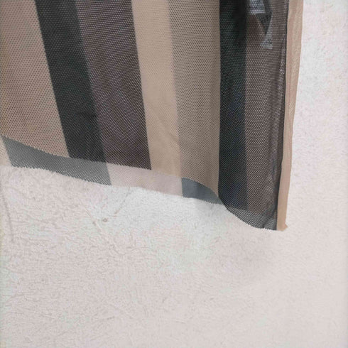 ザラ ZARA ストライプ柄セカンドスキン レディース JPN:M