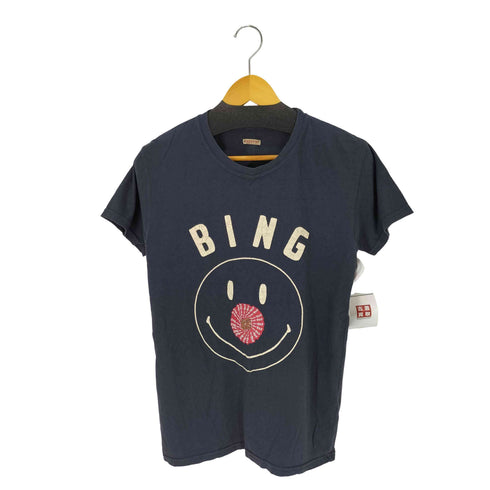 キャピタル KAPITAL 天竺クルーTシャツ BINGO スマイル メンズ
