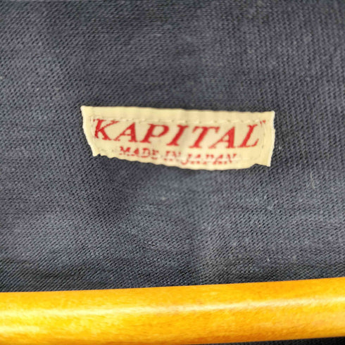 キャピタル KAPITAL 天竺クルーTシャツ BINGO スマイル メンズ
