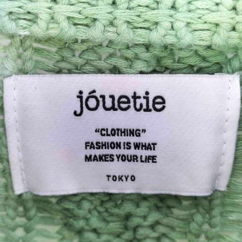 ジュエティ jouetie ケーブルタイダイニット レディース JPN:M