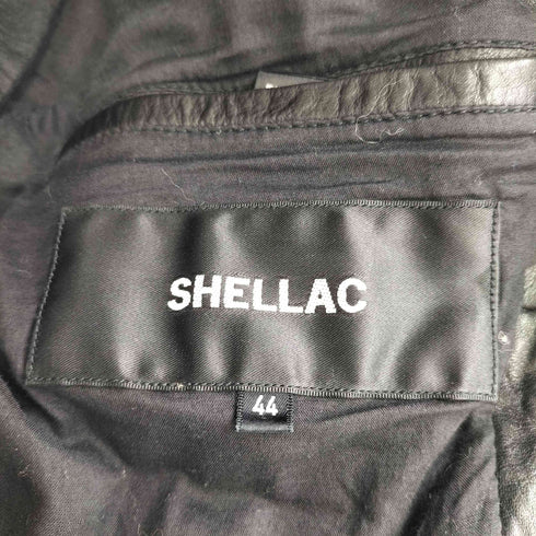 シェラック SHELLAC ジップアップカウレザージャケット メンズ JPN:44