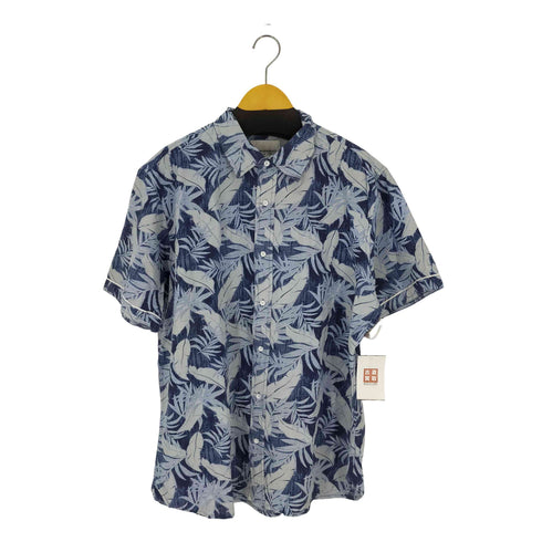 paperdenim&cloth 総柄半袖シャツ S/Sシャツ リーフ オーバーサイズ メンズ XL