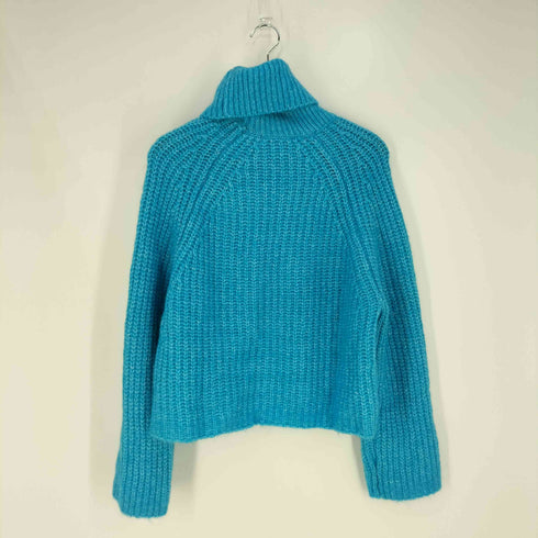 ザラ ZARA アルパカ混 タートルネック ローゲージニット レディース import:S