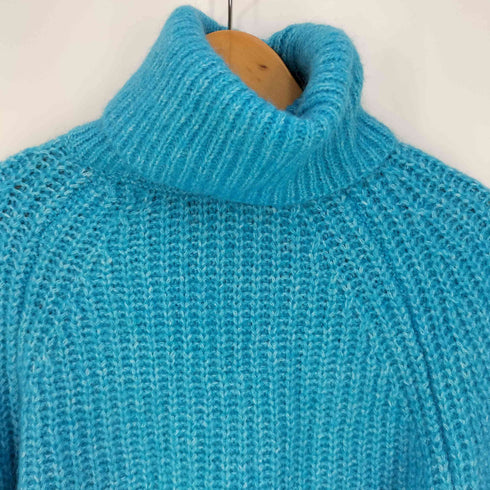 ザラ ZARA アルパカ混 タートルネック ローゲージニット レディース import:S